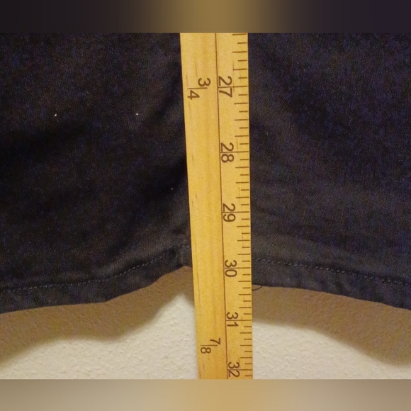 Indigo Rein Women's Jeans Midrise Black Size 11 W29/L32.5 Distressed Preowned - Picture 11 of 11